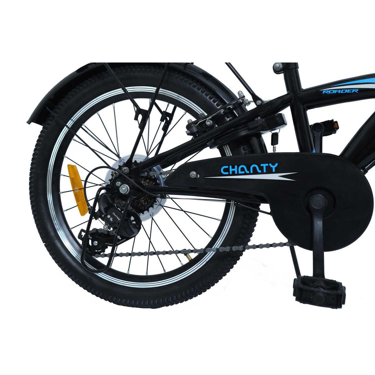 CHANTY Roader 20" Sort Drengecykel | 7 Gear |