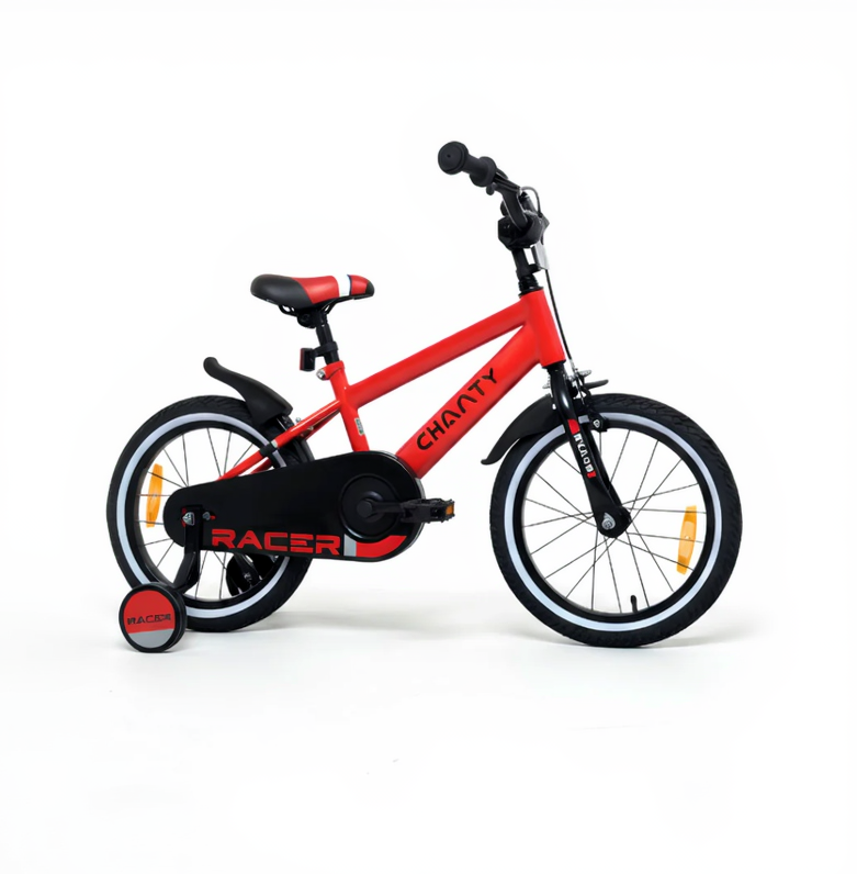 CHANTY Racer 16" Rød Guttesykkel | 4-6 år |