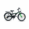 CHANTY Roader 24" Sort & Grønn Guttesykkel | 7 gir |