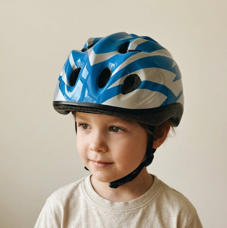 Chanty Kid Hjelm – Himmelblå