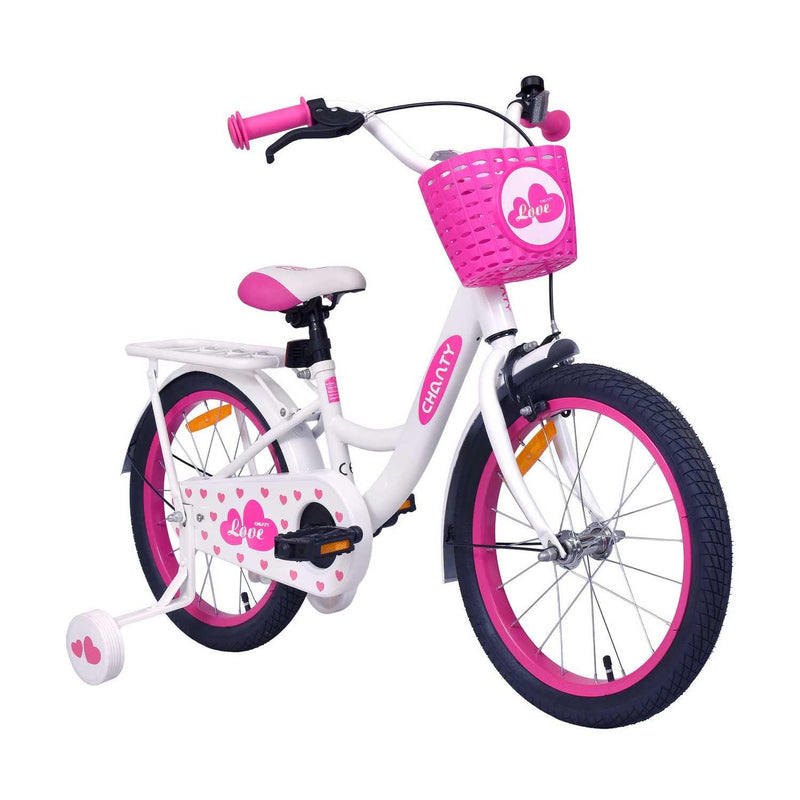 CHANTY Love 18" Rosa Barnesykkel | Jenter |