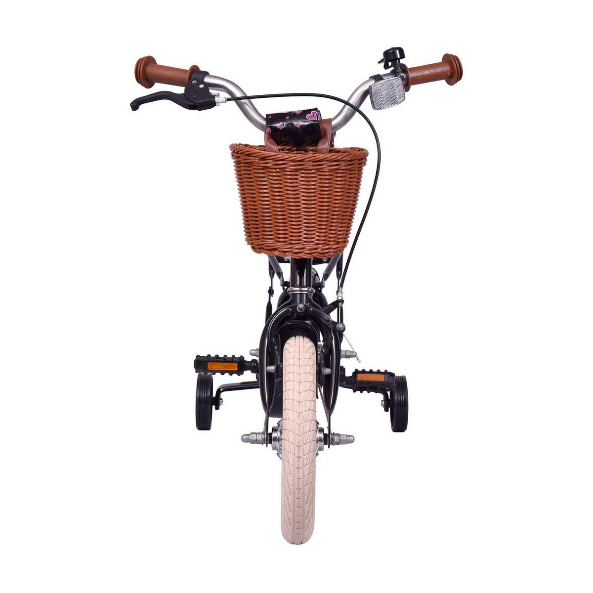 CHANTY Lovely 12" Sort Pigecykel | 2-4 År |