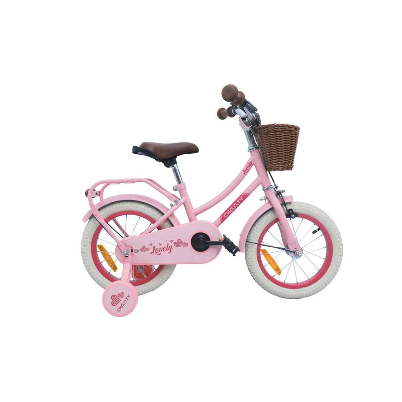 CHANTY Lovely 14" Rosa Jentesykkel | 3-5 år |