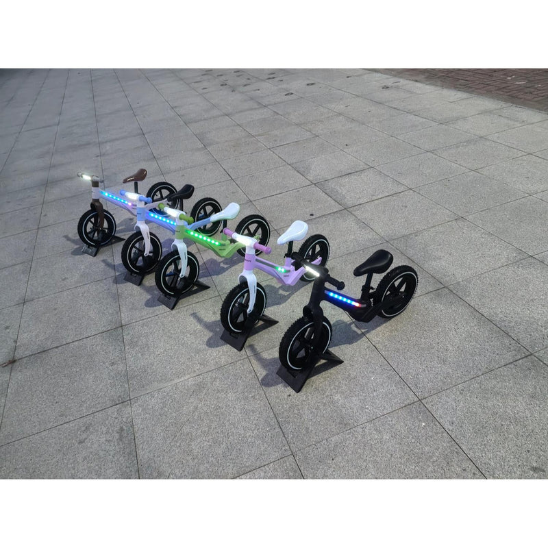 Løpesykkel med lys | LED-belysning | 2-6 år