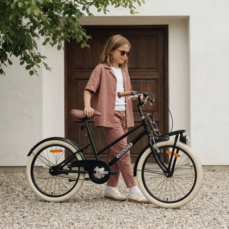 CHANTY Casual 20" svart unisex | 5-9 år |