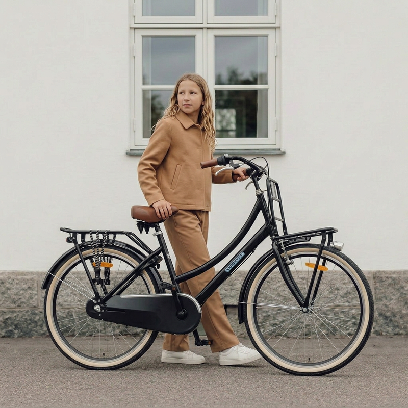 Chanty barnesykkel – City – 26 svart