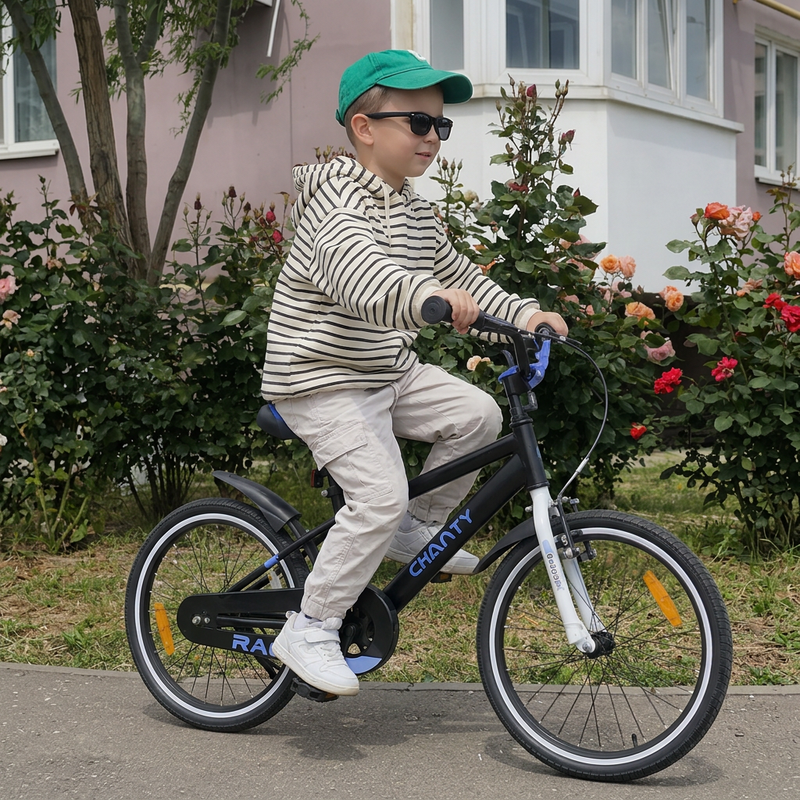 CHANTY Racer 20" Sort Guttesykkel | 5-9 år |