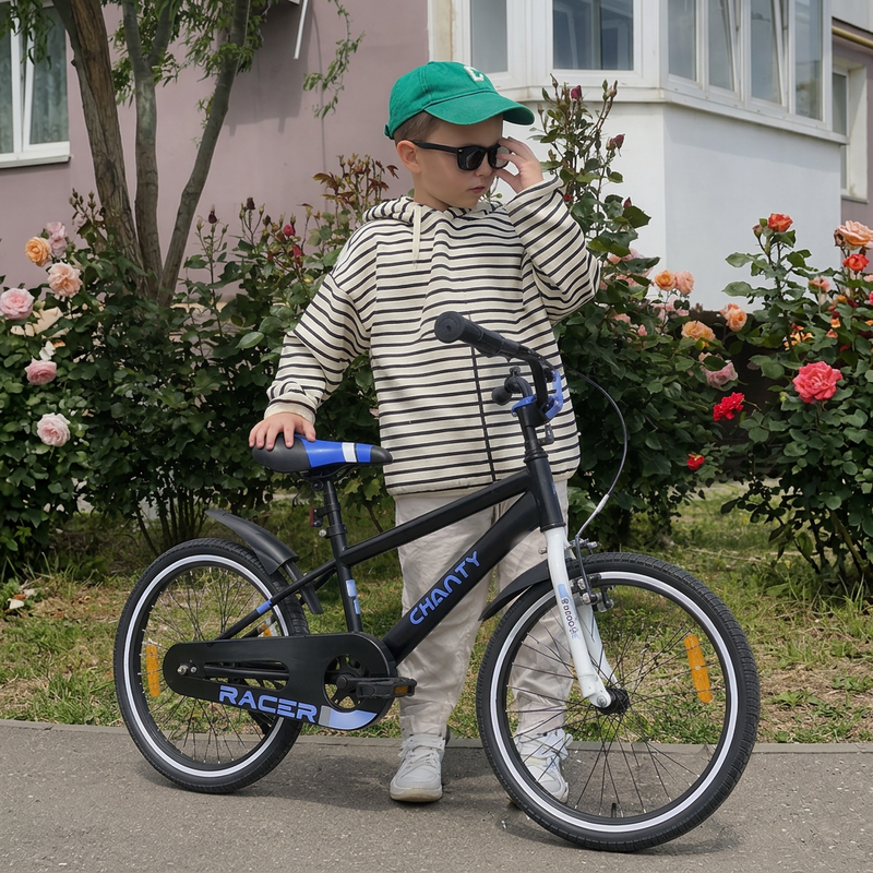 CHANTY Racer 20" Sort Guttesykkel | 5-9 år |